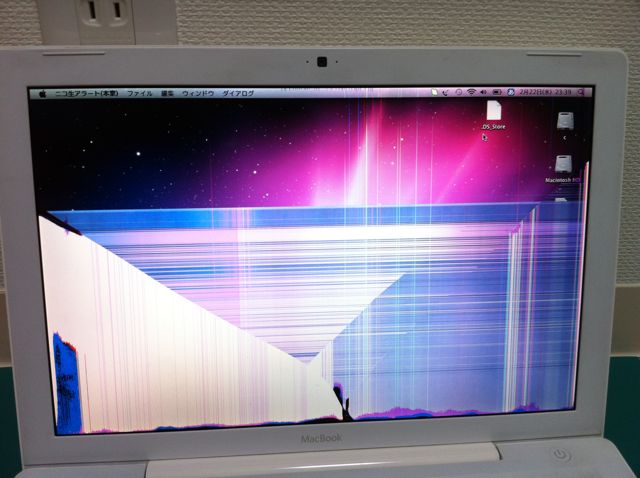 Apple MacBook A1181(MB403J/A)液晶パネル交換修理 - 東京都(板橋/練馬 ...