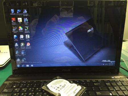 ASUS_K52F_HDDノートパソコン修理_練馬区