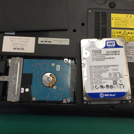 NEC_LS150l_HDD故障_練馬区