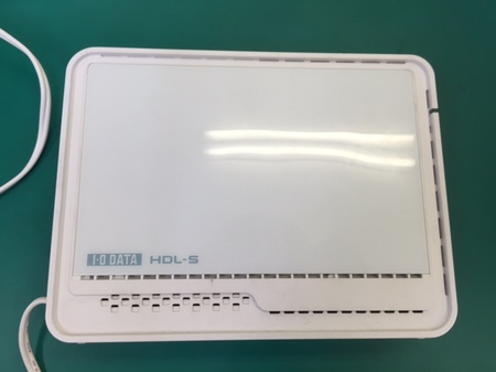 IODATA_HDL-S1.0認識しない外付けHDD
